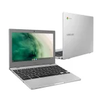 SAMSUNG Galaxy Chromebook 4 11.6” 32GB Laptop Computer w/ 4GB RAM, Gigabit WiFi, HD Intel Celeron Processor, Compact Design, Military Grade Durability, US Version, Silver